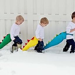 Scanworld Vyapti Dragon Tail Toy Dinosaur Animal Tails Cosplay For Kids Toddlers Pis (Multicolor) Polyester-image-48
