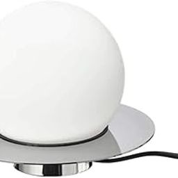Ikea SIMRISHAMN Table/Wall lamp, Chrome-Plated/Opal White Glass, 16 cm (6 ")-picture-31
