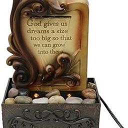 Nature's Mark LED Lighted Inspirational Fountain with Fixed UL Cord-image-6