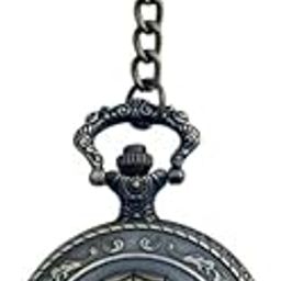 Superhero SM Stylish Pocket Watch(Working) Metallic Keychain with Box-image-65