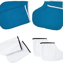 Enakshi® 4 Set Paraffin Wax Gloves Booties Treatment Mitts Mittens |Health & Beauty | Nail Care Manicure & Pedicure | Spas Baths & Supplies-image-5