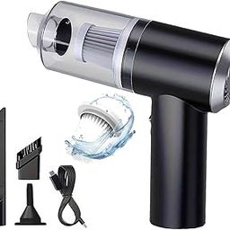 Tokeyla Mini Handheld Vacuum Cordless Car Vacuum, 5500Pa Vacuum Cleaner and Air Duster, Wet and Dry Mini Handheld Cleaner with Multi-Nozzles for Car, Home, Office, Pet-image-70