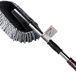 WolkomHome Soft Microfiber Car Duster with Extandable Handle, Car Brush Duster for Car Cleaning Dusting-image-17
