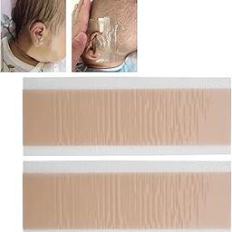 LZMY Protruding Ear Patch, Ear Aesthetic Correctors Silicone Cuttable Durable Skin?Friendly For Newborn Baby For Infant(4Cm*15Cm (2 Pieces/Bag)), Beige-image-8