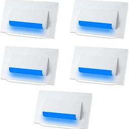 MAQON Classic 3&4 Modular Western LED Foot Light Convertible Under Cabinet Light, Soft White Outdoor Deck Wall Recessed Foot Stair Nosing Light (Blue, Pack of 5)-image-18