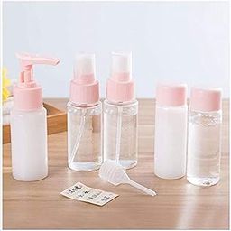 MAX HOME� Plastic Portable Travel Cosmetics Bottles Plastic Pressing Spray Bottle for Makeup, Cosmetic, Toiletries Liquid Containers Bottles-picture-55