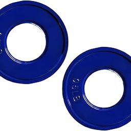 CALANDIS™ 2 Pieces Fractional Weight Plates Color Coded For Strength Training Portable Blue 0.5Lb | Weight Plates | Strength Training | Fitness Running & Yoga-image-21
