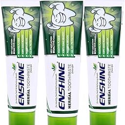 Enshine Herbal Toothpaste | Ayurvedic Formula for Complete Oral Care | 100% Herbal Ingredients for a Healthy Smile Pack of 3 (60g each)-image-17