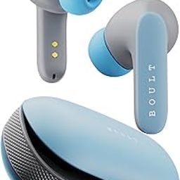 Boult Audio Z20 Pro Truly Wireless Bluetooth Ear Buds with 60H Playtime, 4 Mics Clear Calling, 45ms Low Latency, Rich Bass Drivers, Touch Controls, IPX5 TWS Earbuds Bluetooth Wireless (Powder Blue)-15