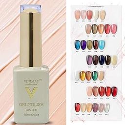 VINIMAY Professional Translucent Water Jelly Color UV Gel Nail Polish 36pc Kit with Original ShadeCard | Soak-Off UV/LED Cure Jelly Color Nail Art French Manicure at Home 15ml/each-image-14