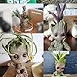 Creative Pencil Organizer Storage Box Tree Man Children's Toy Home Garden Anime Groot Flower Pot Home Garden Accessories-image-39