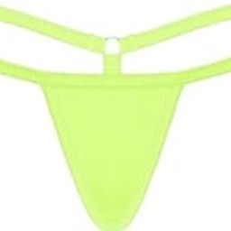 Women Strappy G-String Thong Underwear, Royal Blue, Minimal Coverage (in, Alpha, XL, Regular, Plus Size, Green)-image-15