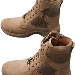 LOC Tactical Boot - Beige High Ankle Combat Footwear for Field and Outdoor Use-image-12