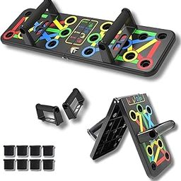 VD Fitz Pushup Board,15 in 1 Push up Stand Multifunction Flex Board for Chest, Triceps, Shoulder And Back Muscles Home Workout Gym Equipment for Men & Women chest Exercise equipment (Multicolor)-10