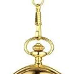 ELBME® Gold Vintage Unisex Pocket Watch Metal Alloy Hollow Watches Grille Hand Wind Mechanical Clock Chain Gifts LXH-image-36