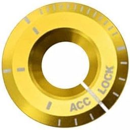 SECRET DESIRE 6Xcar Engine Start Ignition Cover Key Hole Decoration Trim for Gold-image-67