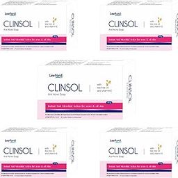 CLINSOL Soap (75 g, Pack of 5) With Bog Of Beauty Product 10 Gram-20