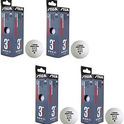 Stiga Perform 40+ 3***Star (Pack of 4, 12 Ball) Table Tennis Ball-9