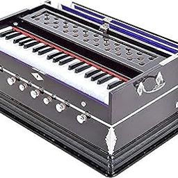 SG Musical Harmonium- 3 1/4 Octave, Double Bellow, 39 Keys,7 Stopper, 2 Reeds (Bass- Male), With Cover-7