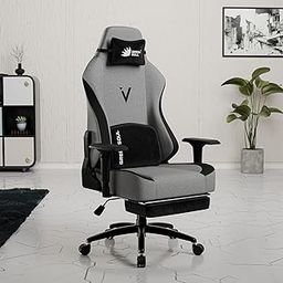 Green Soul Vision Pro Multi-Functional Ergonomic Gaming Chair, with Premium Fabric, 4D Armrests, Integrated Footrest, Sturdy Metal Base & 180° Back Recline (Earth) Installation Provided-picture-24