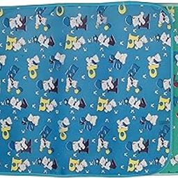 TinyTooth Bed Protector Waterproof Diaper Changing Plastic Sheet Mats Set, Soft Cushioned Bed Protector Sheet (Large, 2, Count)-10