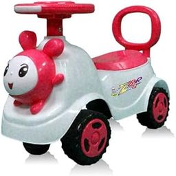 ZBR Rabbit Ride on & Car for Kids with Music & Horn Steering, Push Car for Baby with Backrest, Safety Guard, Under Seat Storage & Big Wheels, Ride on for Kids 1 to 3 Years Upto 25 Kgs (Pink)-13