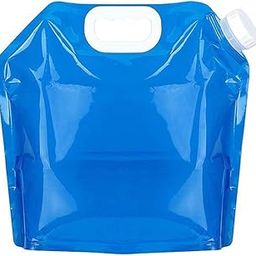 BAHUNAMI Portable Collapsible Emergency Water Storage | Foldable Water Bag, Tank Water Carrier Lifting Bag for Camping, Hiking, Survival Kit, Plastic, Multi-Color (10 Liter)-picture-28