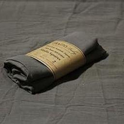GRAZIO Baby Natural Dyed | Wipe Cloths | Muslin Double Layer | Dark Grey | (Pack of 2)-picture-15