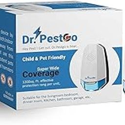 LEANAND Ultrasonic Pest Repeller, 1200 sq ft Coverage, Chemical-Free, Child & Pet Safe,5V (Pack of 1)-24