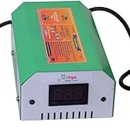 EVLIYA EV SCOOTY & Bike Chargers 60 Volt / 6 Amp / 67.2 Volt Auto Battery Cut (Round PIN XLR Hero Type Connector) with Digital Display (Lithium Battery Charger) Suitable for All e-Vehicles-22