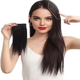 Kabello Clip- In Hair Extension For Women, Synthetic Hair Extension For Party, Bridal Use, Hair Accessories For Women And Girls (M15)-image-17