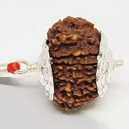 UrusGems 21 Mukhi Nepali Rudraksha Original Certified by lab 21 मुखी रुद्राक्ष ओरिजिनल Genuine Ekkis Mukhi Rudraksha With Silver Capping Unique Rudraksha Bead Ikkes Mukhi Rudraksh 21 Faced Twenty One Face Rudraksha For Men & Women नेचुरल इक्कीस मुखी रुद्राक्ष-picture-49