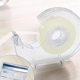 ARTISTERY Magic Scotch Tape Roll with Refillable Dispenser |18mm x 33Meters | Invisible, writable and Hand tearable | for School Projects, Home and Office use-picture-15