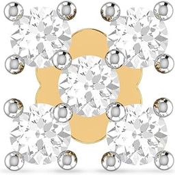 Aucent by PC Jeweller The Lavienna 18KT Yellow Gold and Diamond Nose Pin-image-74