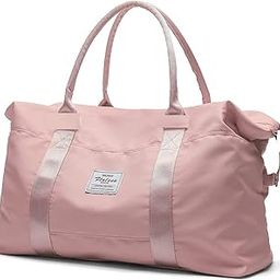 Large Capacity Polyester Folding Travel Bag 25 cms Lightweight Waterproof Carry on Luggage Bags with Fixed Strap Dry and Wet Separation Foldable Travel Duffel Bag for Foldable Bag (Assorted Color)-picture-35