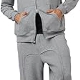 Airport Look Co ord Set for Men Tracksuit Gym Trackpants Zipper Hoodies Jackets for men-image-57