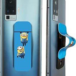 MO-GRIP Tabletop Finger Grip/Selfie Holder & Mobile Stand for iPhones & Android Smartphones Minion Print?¦-89