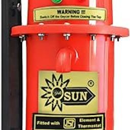 Sun water Heater Instant Wall Mounted Water Heater (Red), 1 L-image-31