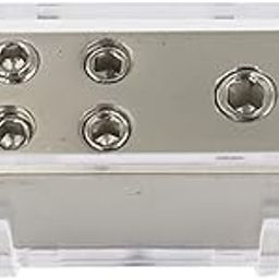Echocart Car Conversion Splitter Box, Conversion 4-Way Groung Connector, 4GA8GA Line Splitter-image-67
