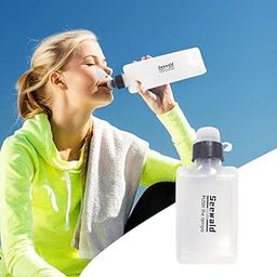 SAZ DEKOR PP Sports Water Bottle Folding Flip Straw Drinking for Outdoor 150x60mm|Cycling|Bicycle Accessories|Other Bicycle Accessories|-image-36