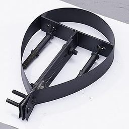 THE STYLE SUTRA Chimney Pipe Bracket Adjustable Length with Expansion Screw Sturdy Accessory Black-image-70