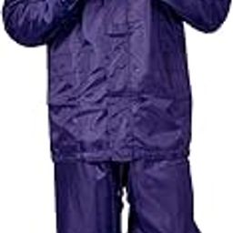 Men's Plain Raincoat (Raincoat_Blue_Freesize_Blue_Free Size)-picture-47