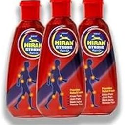 Aswini Hiran Strong Pain Relief Oil, 40ml Bottles, Pack of 3, for Joint Pain, Back Ache and Muscle Pain-image-21