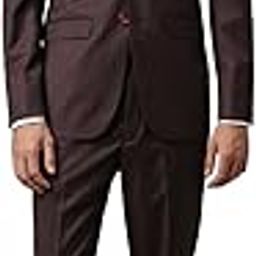 Men's Polyester Blend Two Piece Suit-Dress Set-image-20