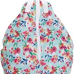 Smart Bottoms Smart Bottoms Hanging Wet Bag (Aqua Floral)-picture-22