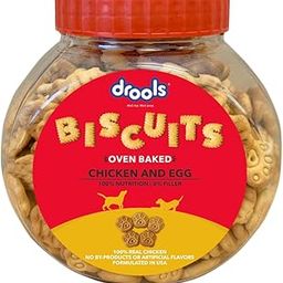 Drools Dog Treat Biscuits, Chicken and Egg Flavor 400g Pack, All Life Stages-10