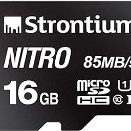 Strontium Nitro 16GB Micro SDHC Memory Card 85MB/s UHS-I U1 Class 10 High Speed for Smartphones Tablets Drones Action Cams (SRN16GTFU1QR)-23