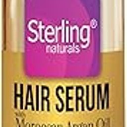 Sterling Naturals Hair Serum with Moroccan Argan Oil Soft, Shiny, Silky, Smooth, Strong, Dry & Frizzy Hair for Women and Men, 30ml-28