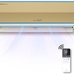 Lloyd Stellar 1.5 Ton 5 Star Wi-Fi Inverter Split AC (6 in 1 Expandable, Mood Lighting, In-Built Air Purifier, Direct Voice Command, Copper, White/Golden, GLS18V5FWGST)-picture-6