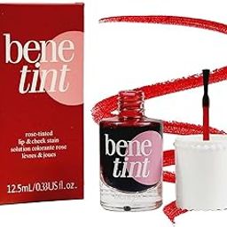 Kamz Beauty Korean Style Liquid Lip and Cheek Tint with Watermelon, Strawberry, Tomato Extracts - Rose Fragrance & Long-lasting High-Glossy Finish Smudge & Waterproof Cheeks Blusher for Women-image-75